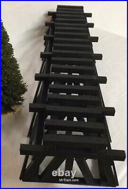 G Scale LOW BOY TRAIN TRESTLE Train Bridge Garden Outdoor Scenery G Gauge