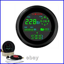 GPS Speedometer LCD Digital GPS Speed Gauge Trip ODO COG Fuel Level Voltmeter