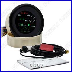 GPS Speedometer LCD Digital GPS Speed Gauge Trip ODO COG Fuel Level Voltmeter