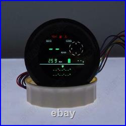 GPS Speedometer LCD Digital GPS Speed Gauge Trip ODO COG Fuel Level Voltmeter