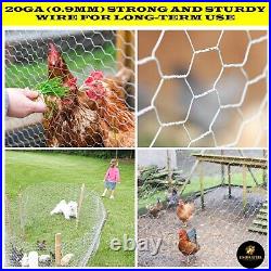 Galvanized Poultry Net Fencing Chicken Wire 1 Hole Many Sizes SIMBA STEEL