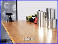 Garage Cabinet Set 12 Piece Tools Storage Workbench 24 Gauge Steel Wall System