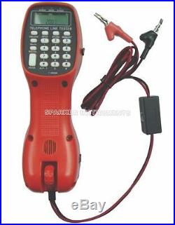 Gauge Network Cable Mini Telephone Line Tester Brand New LCD St230f Meter Tester