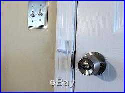Gauge Steel 36 Door Security Bar Blockade Home House Safety Lock Protection