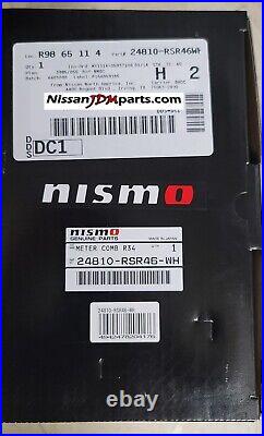 Genuine Nismo R34 Gtr Gauge Cluster Brand New White Face 24810-rsr46wh