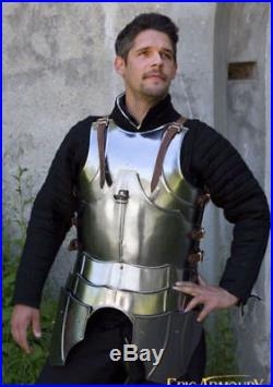 Gothic Half Suit of Armor 18 Gauge Steel Reenactment Replica Costume