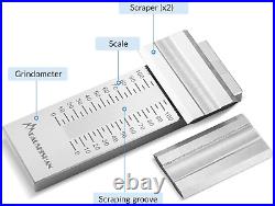 Grindometer Stainless Steel Fineness Gauge Iso Standard Single Groove 0-100um