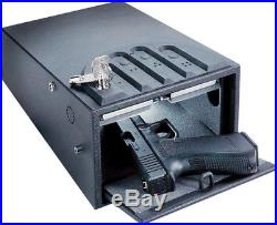 GunVault GV1000C-STD Standard Mini Vault Gun Safe 16 Gauge Black Steel