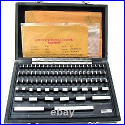 HFS(R) 81Pcs Grade B Gage Gauge Block Set Usa Cert Nist Traceable New