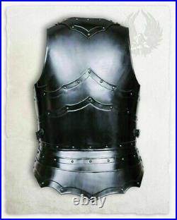 Halloween 18 Gauge Steel Knight Medieval Chest Armor Jacket