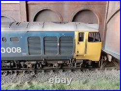 Heljan O gauge class 50008 Thunderer DCWA, weathered. Brand new. Mint in box