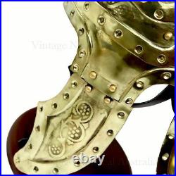 Helmet Roman IMPERIAL Gallic Centurion Helmet Italic Red Plume STEEL 18 Gauge