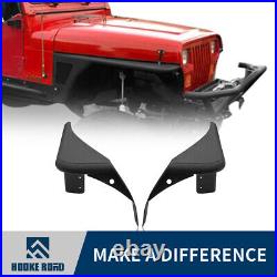 Hooke Road Front Fender Flares For 1987-1995 Jeep Wrangler YJ