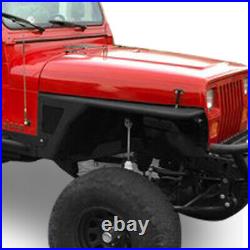 Hooke Road Front Fender Flares For 1987-1995 Jeep Wrangler YJ