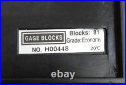 Imgages 81pcs Steel Gage Blocks H00448