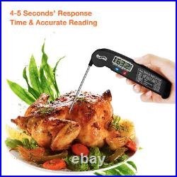 Instant Read Digital Meat Thermometer BBQ Grill Smoker For Kitchen Food Cooking