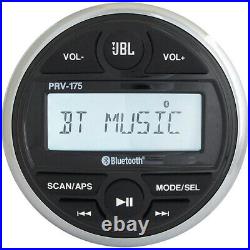 JBL PRV 175 Boat Radio Stereo AM/FM/USB/Bluetooth Gauge Style Brand NEW