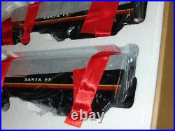 K Line O Gauge Black Bonnet Santa Fe Aba Brand New In Original Box