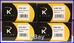 K-line O Gauge # K766-1051a Santa Fe Classic Map Series Steel Reefer 4-pack