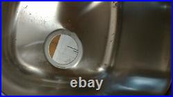Kindred Crown Gold 9 Stainless Steel Silk Double Basin Sink QDF1731/9 18 Gauge