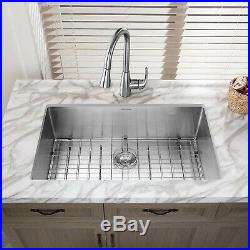 Kitchen Sink Mensarjor Stainless Steel 16 Gauge handmade undermount 30Inch