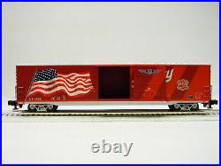 LIONEL MKT KATY HERITAGE FLAG BOXCAR #1998 LED LIGHT O GAUGE freight 6-85403 NEW