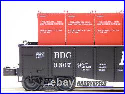 LIONEL READING PS-5 GONDOLA With COKE CONTAINERS O GAUGE train freight 2426300 NEW