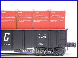 LIONEL READING PS-5 GONDOLA With COKE CONTAINERS O GAUGE train freight 2426300 NEW