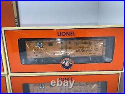 Lionel 6-17758 Santa Fe Steel Sided Billboard / Map Reefer 3 Pack NEW O Gauge SF