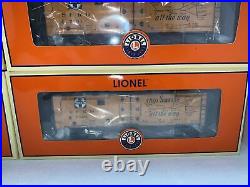 Lionel 6-17758 Santa Fe Steel Sided Billboard / Map Reefer 3 Pack NEW O Gauge SF