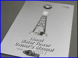Lionel Disney Blinking Industrial Water Tower O Gauge Plug N Play 6-84499 New