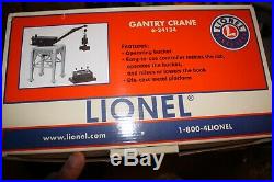 Lionel O Gauge #24134 Bethlehem Steel Gantry Crane made in 2002 NIB