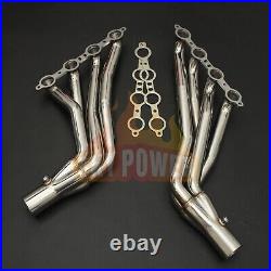 Long Tube Headers for 60-98 Chevy GMC C10 C1500 LS1 LS2 LS3 LS6 1-7/8 304SS