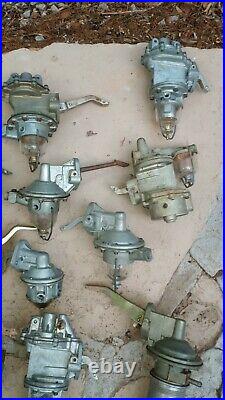 Lot of 18 NOS vintage fuel pumps