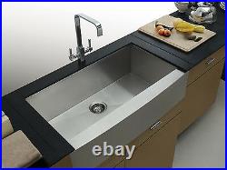 Luxury Extra Thick 16 Gauge Stainless Steel Apron Farmhouse Kitchen Sink 33 inch