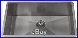 Luxury Extra Thick 16 Gauge Undermount Stainless Steel Kitchen Sink 31 inch