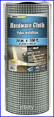 MAT 308246B 24 x 100' ft 1/2 mesh 19 gauge Galvanized Hardware Cloth Fencing
