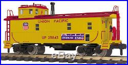 MTH Union Pacific G-Gauge Caboose withStainless Steel Wheels and lights 70-77035