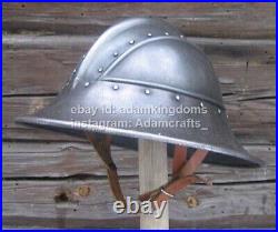 Medieval 14 Gauge Steel Kettle Hat Helmet Medieval Helmet steel Helmet