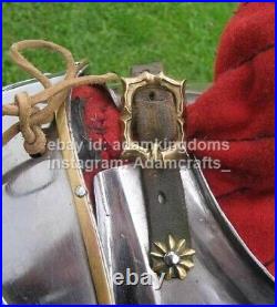 Medieval 16 Gauge Steel Gothic cuirass Armor v Roman Anatomical Cuirass