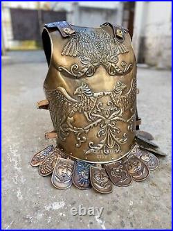 Medieval 18 Gauge Steel Roman Reenactment Cuirass Armour Roman Breastplate