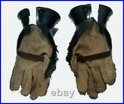 Medieval 18 Gauge steel Functional Armor Gloves Handmade Warrior Armor Costume