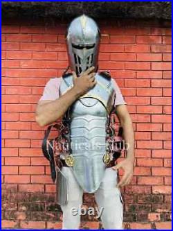 Medieval 18 Gauge steel half armor suit European armor Reenactment role play