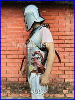 Medieval 18 Gauge steel half armor suit European armor Reenactment role play