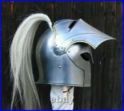 Medieval Armor Knight Barbuta Helmet 18 gauge Steel Best new look Armor gifts