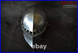 Medieval Armor New Templar Knight Helmet 18 Gauge Steel Helmet gift Item