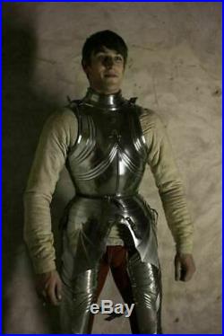 Medieval German Armour Suit Plate Gothic Warrior Armour 18 Gauge Steel