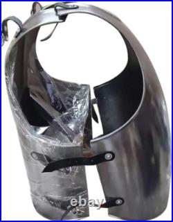 Medieval Knight 15 Gauge Steel Body Chest Armor Muscle Plate Cuirass