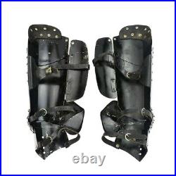 Medieval Leg Armor Set / Cuisse and Poleyn 18 Gauge Steel