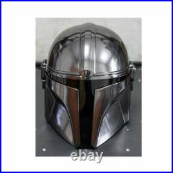 Medieval Steel Mandalorian Helmet With Liner Star War Role Plays Gift & Décor